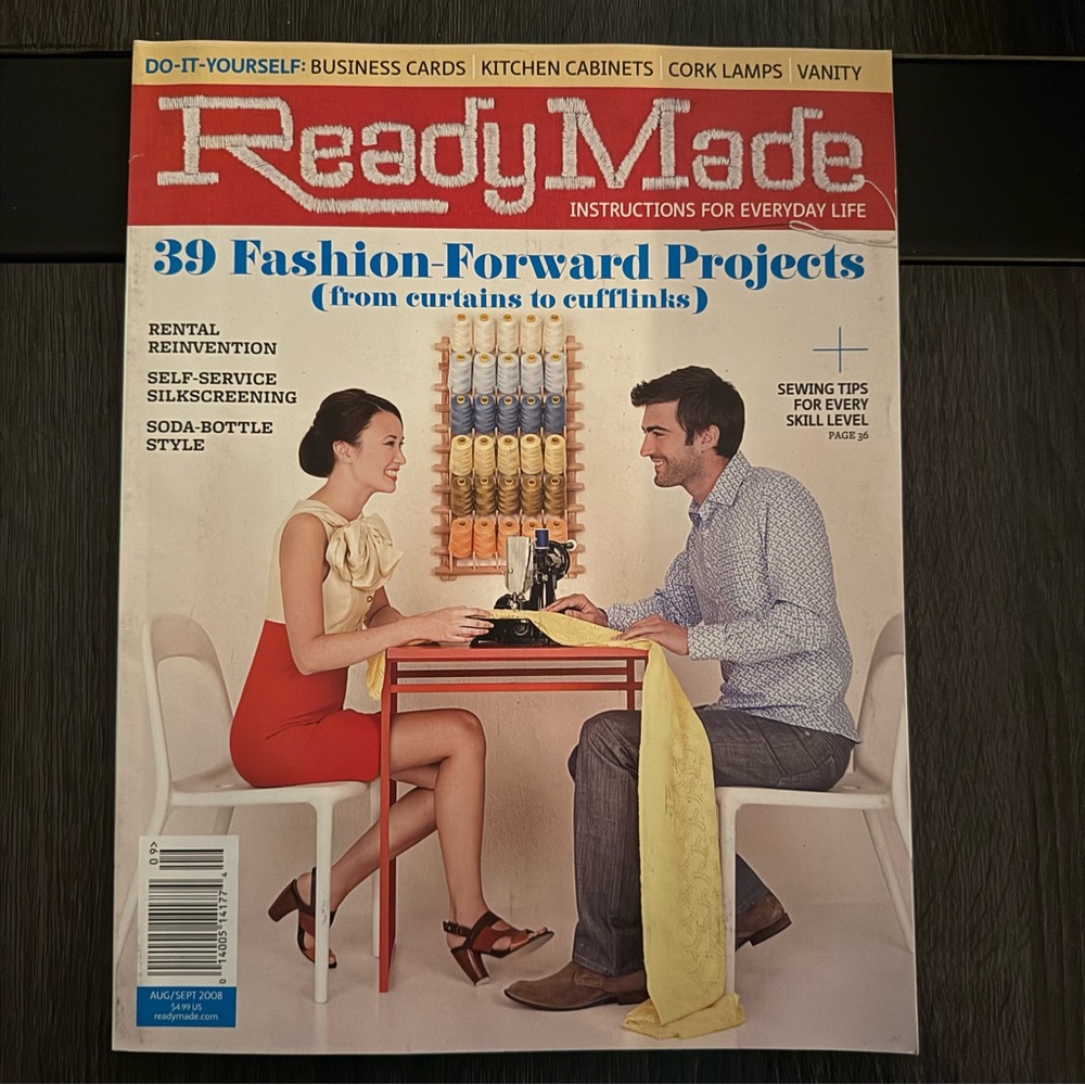 ReadyMade Magazine August / September 2008